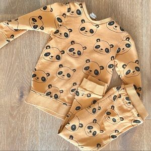 4T Panda Print Set